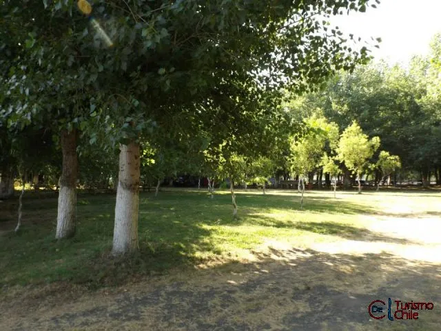 Edificio de servicios higiénicos del Camping Santa Rosa